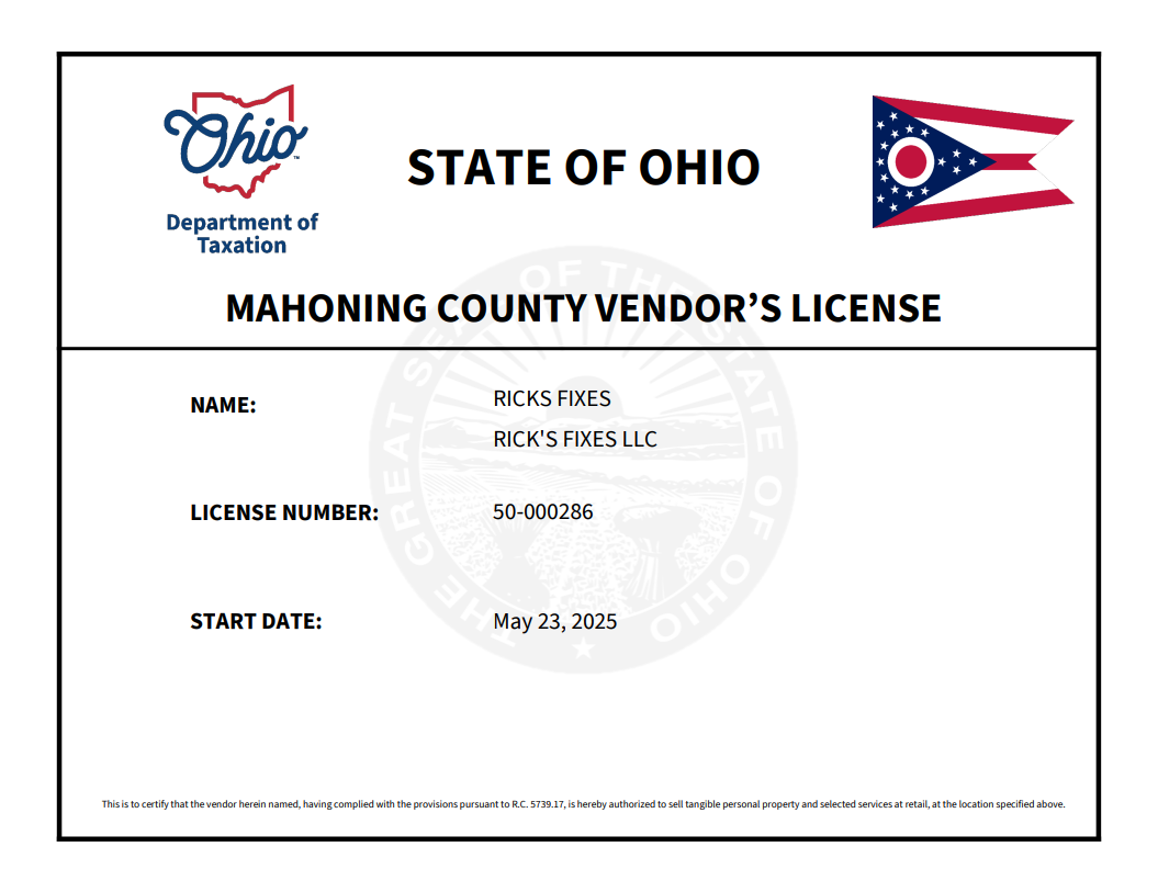 Business License